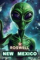 Algopix Similar Product 2 - Roswell Alien Notebook Roswell New