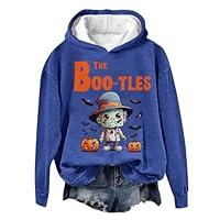 Algopix Similar Product 3 - Halloween Hoodies for Women Halloween