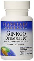 Algopix Similar Product 12 - Planetary Herbals Ginkgo Optimem 30