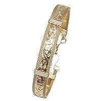 Algopix Similar Product 14 - Handmade Designer Gold Bracelet for