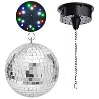 Algopix Similar Product 13 - Yescom 12 Mirror Disco Ball wRotating