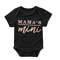 Algopix Similar Product 2 - Summer Girls Boys Letter Printed Mamas