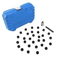 Algopix Similar Product 2 - PLAYOCCAR 32pcs Wheel Lock Lug Nut