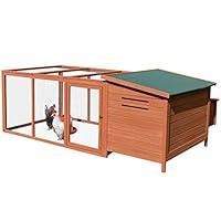 Algopix Similar Product 20 - PawHut 87 Deluxe Wooden Backyard