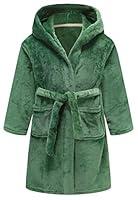 Algopix Similar Product 11 - CJMJXPH Boys Soft Hooded Bathrobe Kids