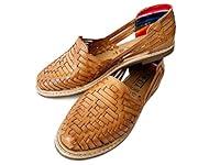 Algopix Similar Product 7 - Mexican Huarache Sandals Light Brown
