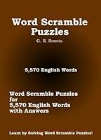 Algopix Similar Product 18 - Word Scramble Puzzles