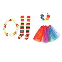 Algopix Similar Product 17 - Halloween Colorful Tulle Skirts