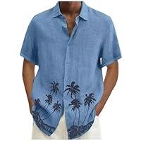 Algopix Similar Product 10 - Mens Hawaiian Short Sleeve Shirts