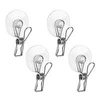 Algopix Similar Product 12 - iDesign Forma Suction Shower Clips for