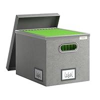 Algopix Similar Product 16 - GRSQYS File Organizer Box  File Boxes