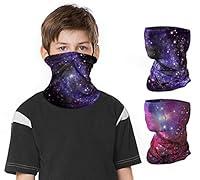 Algopix Similar Product 3 - 2 PCS Kids Face Mask Neck Gaiters