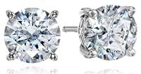 Algopix Similar Product 11 - PlatinumPlated Sterling Silver Stud