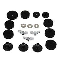 Algopix Similar Product 20 - Drum Cymbal Cushion Felts Washers
