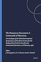Algopix Similar Product 11 - The Damascus Document A Centennial of