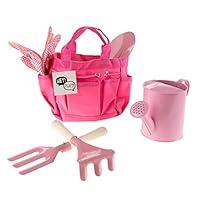 Algopix Similar Product 11 - Hey Play Kids Garden Tool Set with