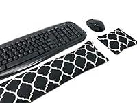 Algopix Similar Product 4 - Keyboard and mouse pad wrist rest