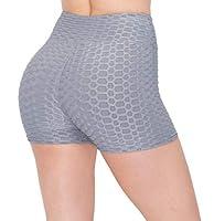 Algopix Similar Product 13 - ALWAYS High Waist Yoga Shorts  Womens