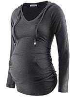 Algopix Similar Product 4 - Womens Maternity Shirts Hoodie