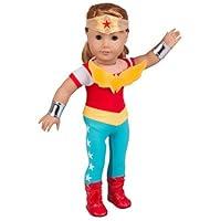 Algopix Similar Product 17 - Wonder Woman Inspired Doll Outfit 5