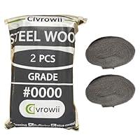 Algopix Similar Product 20 - 2 Pack Civrowii 0000 Steel Wool Hole