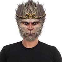 Algopix Similar Product 7 - Monkey Mask Black Myth Wukong Latex