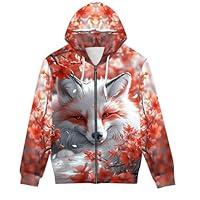 Algopix Similar Product 8 - JooMeryer Unisex Men Women 3D Fox