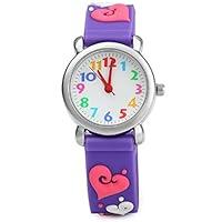 Algopix Similar Product 4 - Kids Watch with 3D Cartoon Love
