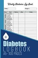 Algopix Similar Product 4 - Diabetes Log Book Record Sheets Daily