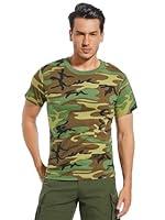 Algopix Similar Product 3 - TWCHAS Mens Military Camo Tshirt