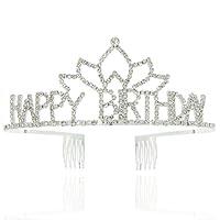 Algopix Similar Product 4 - Happy Birthday Tiara for Birthday Party