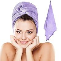 Algopix Similar Product 6 - Microfiber Hair Towel  Plush