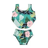 Algopix Similar Product 6 - Kids Girl Swimsuit Set  TwoPieces