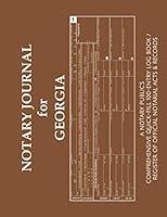 Algopix Similar Product 16 - NOTARY JOURNAL FOR GEORGIA A Notary