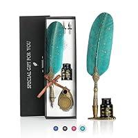 Algopix Similar Product 15 - VANGOAL Feather Pen and Ink Set