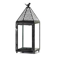 Algopix Similar Product 3 - 19inch Blackbird Metal Candle Lantern
