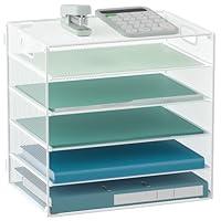 Algopix Similar Product 15 - 6 Tier Letter Tray Paper Organizer with