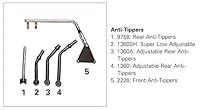 Algopix Similar Product 1 - Invacare Rear AntiTippers for