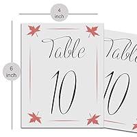 Algopix Similar Product 4 - Paper Table Numbers Home Decoration