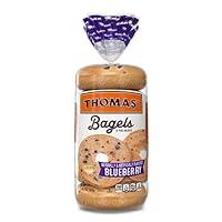 Algopix Similar Product 15 - Thomas Blueberry Bagels 6 Pre Sliced