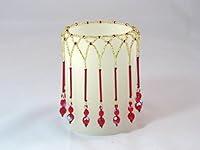 Algopix Similar Product 3 - Candle cover for a 3 X 4 candle Gold