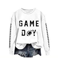 Algopix Similar Product 9 - Football Sweatshirts for Women