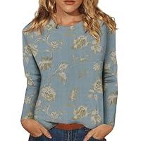 Algopix Similar Product 20 - LPIGOH Womens Long Sleeve Shirts Crew