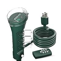 Algopix Similar Product 16 - BNLINK Outdoor Power Stake Timer