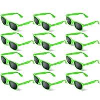 Algopix Similar Product 17 - ANPUNAT 12 Pack Party Sunglasses in