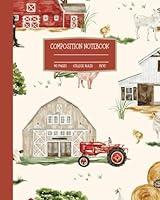 Algopix Similar Product 15 - Farm Composition Notebook College Rule