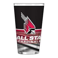 Algopix Similar Product 16 - NCAA Ball State Cardinals Field Pint