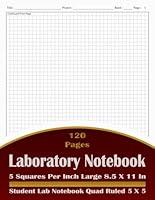 Algopix Similar Product 11 - Lab Notebook Laboratory Notebook Quad