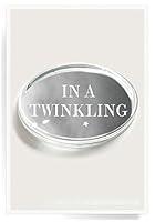 Algopix Similar Product 17 - In A Twinkling Silver Foil Crystal Oval