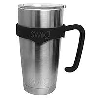 Algopix Similar Product 4 - SWiG 20oz Black Handle Tumbler